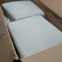 25'' Wood and Fabric Kitchen Breakfast Bar Stools in Beige (Set of 2)