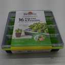 Burpee SuperSeed Seed Starting Tray | 16 XL Cell | Reusable & Dishwasher Safe | for Starting Vegetable Seeds, Flower Seeds & Herb Seeds | Indoor Grow Kit for Deep-Rooted Seedlings, Green