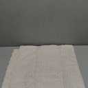 MIULEE Pack of 2 Corduroy Decorative Throw Pillow Covers 18x18 Inch Soft Boho Striped Pillow Covers Modern Farmhouse Home Decor for Sofa Living Room Couch Bed Cream White