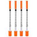30G 1cc 1/2" Syringe - Individual Package-100 Pack