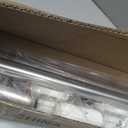 Shower Curtain Rod No Drilling, Adjustable 51-128 In,Stainless Steel