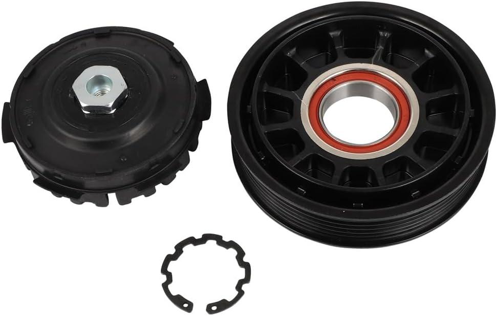 Cciyu Air Conditioning Compressor Clutch for Toyota Camry RAV4 Sienna 2.5L 2.7L 2009-2017 Replaces AC Compressor for Car TSE17C