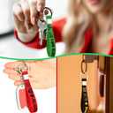 96 Pcs Black History Month Party Gifts Bulk Black History Month Favors Stuffers Silicone Keychains Keyrings Freedom Day Decorations American African Celebration Party Supplies