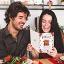 Funny Valentines Day Cards for Girlfriend, Romantic Valentines Day Gifts from Boyfriend, for my Wonderful Girlfriend On Valentine's Day (FY-355)