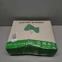 Electric Blanket Queen Heated Blanket Queen Size 84''X90'' - Soft Plush Flannel with Dual Controllers, 5 Heating Level & 10 Hour Auto Off, ETL Certified, Warm Gifts for Grandma(Charcoal Grey)