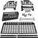 HIGH FLYING for Toyota FJ Cruiser (XJ10) 2007-2014 Car Accessories Modular Storage Molle Panel System Trunk Shelf Interior Luggage Carrier Rack Trunk Organizer (Whole Kit)