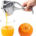 Manual Juicer, Hand Juicer Squeezer, Lemon Squeezer, Fresh Fruit Juice Extractor, Ergonomic Grip & Easy To Clean  Ideal For Fruits (Orange, Pomegranate, Lime, Grapefruit) | Home Kitchen Must-Have