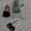 Door Lock Cylinders & Ignition Switch with Keys | Replacement for 1997-2007 Ford F250/350, Excursion & More, Lincoln Blackwood, Navigator | Replace#: LC6177 + DL5885 X2 + 597638(No chip)
