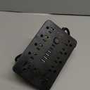 JouleLoom 10 FT Flat Plug Surge Protector Power Strip,11 Multiple AC Outlets with 6 USB Ports (2 USB C), 10 Feet Extension Cord, 1250W/10A, One Touch Switch Button, 17 in 1 Compact powerstrip