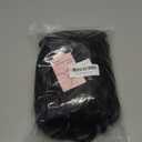 Short Body Wave Wig Glueless Short Wavy Bob Wigs Side Part Loose Wave Wigs for Women Shoulder Length Curly Synthetic Wig Lace Part Hair (Natural Black)