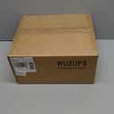 WUZUPS Chandelier Rustic Farmhouse Industrial Round Ceiling Pendant LED Light Fixture with Clear Glass Shades for Dining Room Kitchen Island Foyer Entryway, H 13" x W 10", E26 Base, Brushed Nickel