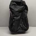 Rockland Double Handle Rolling Backpack, Black, 17-Inch (One Size)