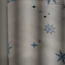 Horaldaily Christmas Tablecloth 60×84 Inch Rectangular, Blue Snowman Pine Snow Washable Table Cover for Party Picnic Dinner Decor