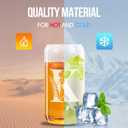 3 x Monogrammed Gifts for Women, Personalized Drinking Glasses Cup 16oz with Lids & Straws- Birthday,Mother's day, Christmas, Special Gifts for Mom, Bestie, Teacher, Sister, Coworker and Bridesmaids (K)