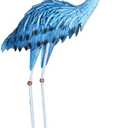 Blue Heron Statue Animal Sculpture Garden Decoration Metal Yard Art for Yard Outdoor Decoration