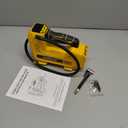 Cordless Tire Inflator Air Compressor Compatible With Dewalt 20V Battery, LIVOWALNY Portable Handheld Air Pump with Digital Pressure Gauge for Cars Motorcycles Bikes Sport Balls (No Battery)