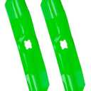 Lawn Mower Blades High Lift Blades with 33 inch Decks Fits for 742-04154 942-04154 942-04154A 742-04154A for Cub Cadet CC760 CC760ES CC800 Troy Bilt TBWC33XP Walk Behind Mowers, 2 PCS