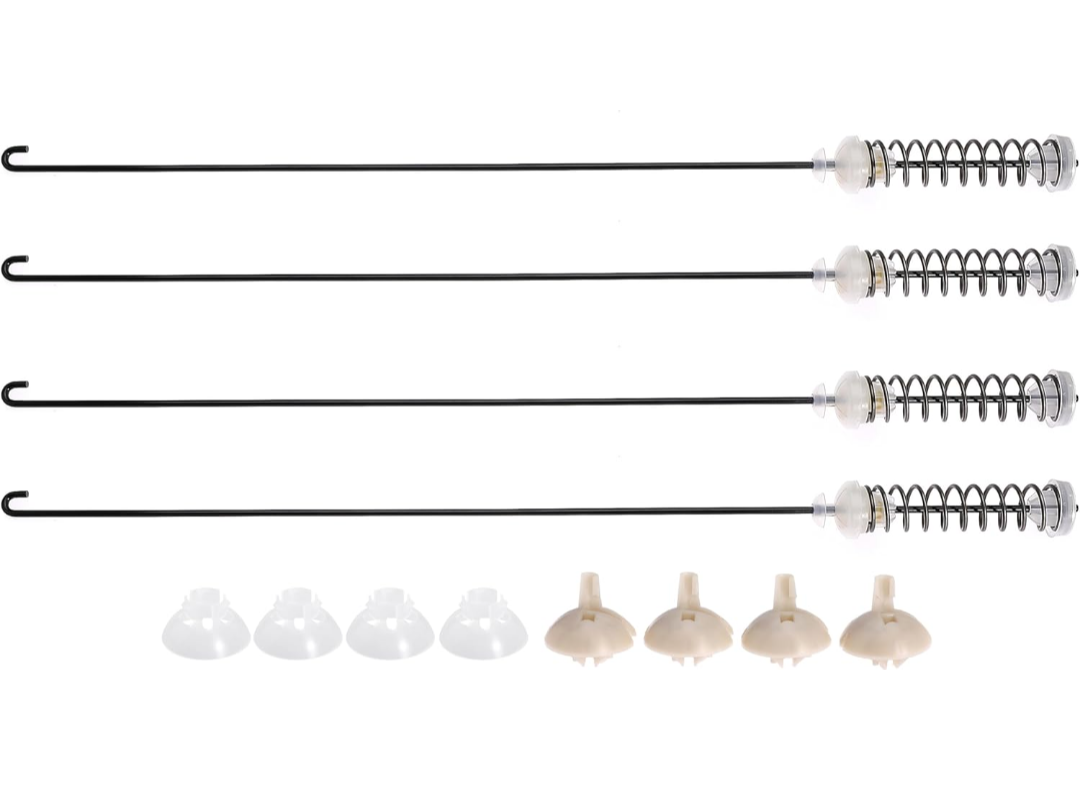 W10780045 Washer Suspension Rods Kit for Whirlpool for Kenmore for May-tag for Amana suspension rod W10537442 W10780053 WTW4616FW0 NTW4516FW0 NTW4516FW1 WTW4800BQ1