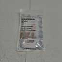 LIN PERFORMANCE Compression Socks for Women & Men 20-30 mmHg Closed Toe Knee High for Varicose Vein Circulation Recovery (M,Beige)