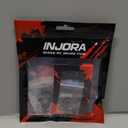 INJORA Coreless High Torque Micro Servo with Mount and Servo Horn for TRX4M TRX4MT 1/18 RC Crawler Upgrade Parts(Black)