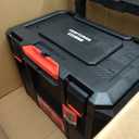 CRAFTSMAN TRADESTACK Tool Box with Wheels, Waterproof, Stackable System, Portable Rolling Storage for Indoor/Outdoor Use, 22.5 Inch (CMST21445)