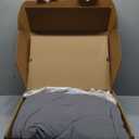 REST Evercool Cooling Comforter, King/Cali King, Blanket for Hot Sleepers, All Season Bedding for Night Sweats, Breathable Lightweight Duvet, 106x90 Inches, Cool Gray