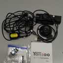 Dual Dash Cam Front and Inside FHD 1080P Dash Camera for Cars Dashcams for Cars with Infrared Night Vision, Car Camera Driving Recorder 24H Park Monitor Motion Detection G-Sensor for Taxi Uber Black