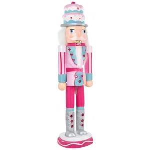 PASOLABE Pink Nutcrackers Christmas Nutcracker