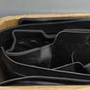 All Weather Car Floor Mats & Cargo Liner Set Fit for Nissan Armada & Infiniti QX80 8 Seats 2019 2020 2021 2022 2023 2024 Floor Liners Trunk Liner Armada Cargo Mat Accessories Black