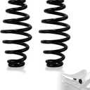 FOVPLUE 4" Seat springs for Solo Seats,Barrel Motorcycle Seat Spring universal for Harley Sportster XL883 1200 Bobber Chopper Custom Application, for Honda Yamaha Kawasaki Suzuki,Black