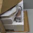 32'' Tall Rustic Vintage Table Lamps Set of 2 with Night Lights - Bedside Lamp with Faux Silk Shades for Bedroom and Living Room with 2 USB Charging Ports,Rustic Lamps for Living Room(Bulb Included)