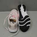 ASICS Kid's Contend 9 Grade School Running Shoes (5 Big Kid, Pale Pink/White)