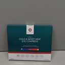 Medi Grade 2-in-1 Heat and Cooling Eye Mask - Microwave Activated Heated Eye Mask for Dry Eyes, Styes and Blepharitis and Integrated Cooling for Puffy Eyes, Dark Circles or Migraines