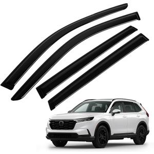 CRV Rain Guards - Window Visors for Honda CR-V CRV 2023-2025 2026, Out-Channel Side Window Rain Guards for CRV Accessories, 4PCS, Black, Car Accessories