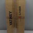 Corner Bookshelf, 7 Tier L-Shaped Bookcase with 3 Drawers, Storage Corner Shelf, Freestanding Tall Display Shelf, Industrial Style, for Living Room, Home Office, Rustic Brown and Black SJ10BR