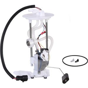 Fuel Pump E2348M Replacement for 2002 2003 Ford Explorer Eport Trac w/2 tube ports, plastic flange, 4 pin connector; from 3/4/2002