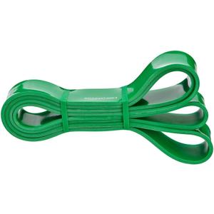 Amazon Basics Resistance Pull Up Band for Pull Up Assistance, Muscle Training, Body Stretching and Home Workouts, 1-3/4 Inches, 50 to 125 Pounds, Green