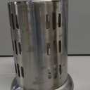 MAXCOOK Stainless Steel Chopstick Holder, 18/8 Stainless Steel Utensil Holder for Countertop, Round Drain Holes