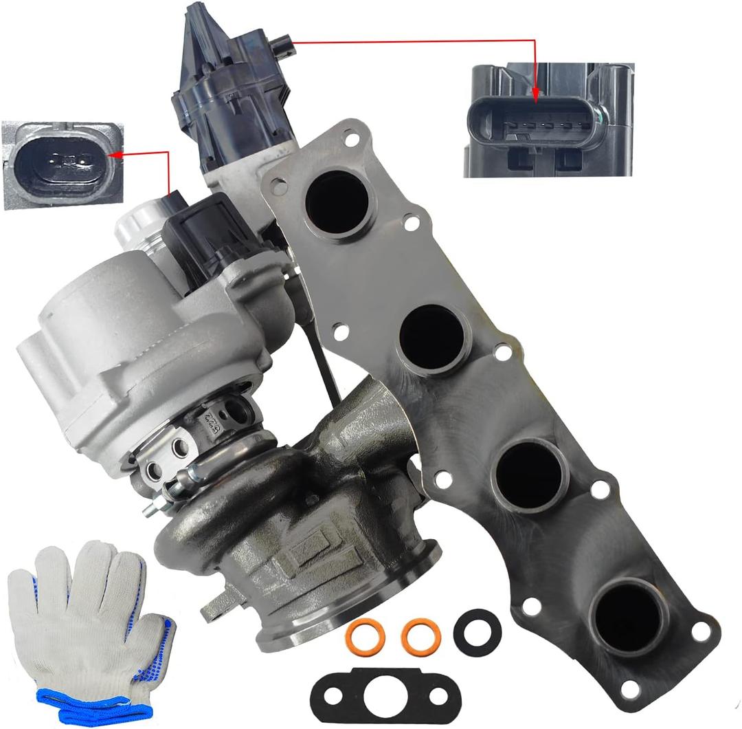 11657642469 11657630462 Upgrade Turbocharger Billet Compatible With BMW Fits for N20 N26 320i 328i 528i X3 xDrive Z4 F30 2.0L 49477-02022 49477-02025 Turbo