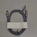 LISEN USB C to Lightning Cable, 240W 4 in 1 Charging Cable 6.6FT, Chubby USB A/C to C/Lightning with Light for iPhone Charger Fast Charging iPhone Air 17 16 15 14 Pro/MacBook/iPad/Samsung/Switch 2 (Grey)