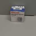 MMIZOO Wrist Blood Pressure Monitor Large LCD Display BP Machine Adjustable Cuff 5.31-7.68 Inch Automatic 99x2 Sets Memory with Carrying Case for Home Use (W1681) (White)