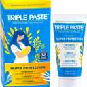 Triple Paste Diaper Rash Cream for Baby - 3 oz Tube  Zinc Oxide Ointment Treats, Soothes & Prevents Diaper Rash, Pediatrician-Recommended Hypoallergenic Formula, Baby Essentials for Daily & Overnight