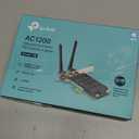 TP-Link AC1200 PCIe WiFi Card(Archer T4E)- 2.4G/5G Dual Band Wireless PCI Express Adapter, Low Profile, Long Range Beamforming, Heat Sink Technology, Supports Windows 11/10/8.1/8/7/XP
