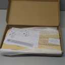 4 Tier Greeting Card Display Stand Wood Color Bamboo and Acrylic Sticker Display Stand Trading Card Holder Retail Photos Shelf for Vendors Craft Collection & Show