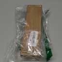 5 Pack Finger Pulls for Cabinets, Streamlined Long Concealed Handle for Home Kitchen Door Drawer Cabinet, Mount Finger Edge Tab Golden Pull Aluminum (Gold,200mm/7.87" Overall Length)