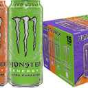 Monster Energy Ultra Variety Pack, POP, Sugar Free Energy Drink, 16 Ounce | Pack of 15 (EXP 09/30/26)