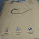 Bedlore 4-Inch King Mattress Topper for Back Pain - Dual Layer Medium Support (2" Gel Memory Foam + 2" Cooling Fluffy Pillow Top Pad), Breathable & Pressure Relief (White)