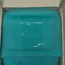 Reusable Sandwich & Snack Bags, 8 Pack 100% Silicone Food Storage Bags Stand Up Zip Lock for Food Container, Freezer Microwave Oven Dishwasher Safe, 4 Medium 4 Small, Aqua