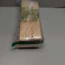 ZENFUN 100 Pack Baguette Kraft Bags with Clear Front Window and 100 Seal stickers, Fresh Breads Loaf Packing Bags, 23"x4"x1.6" Long Bread Kraft Paper Bakery Storage Bag