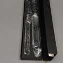 Carving Knife and Fork Set - with 8" Carving Knife &8" Straight Metal Fork Triple-Rivet German Steel Forged Kitchen Carving Set, Professional Meat Carving Knife Gourmet BBQ Tool Set